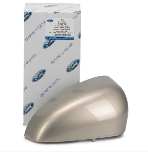 1863130 - NEW FORD TOURNEO COURIER FRONT LEFT DOOR MIRROR COVER 1863130 ORIGINAL