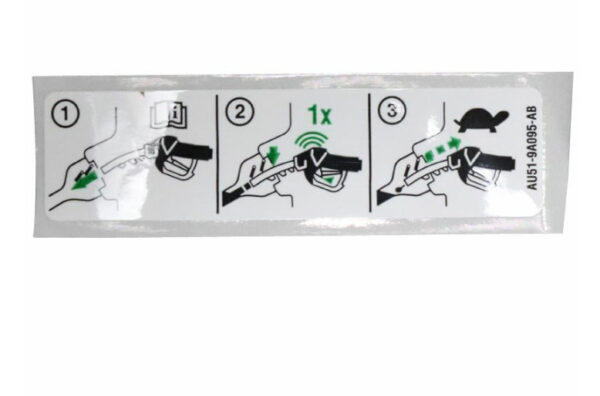 1905058 - NEW FORD TRANSIT MK4 STICKERS 1905058 AU51-9A095-AB ORIGINAL