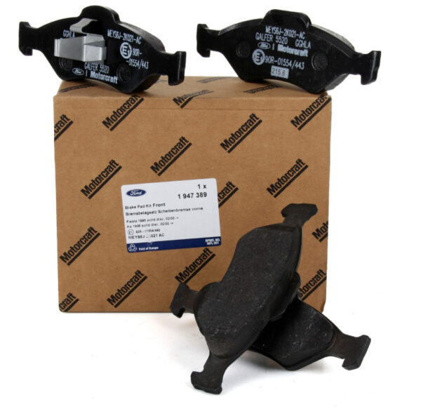 1947389 - NEW FORD FIESTA BE91 MK4 FRONT WHEEL BRAKE PAD SET 1947389 ORIGINAL
