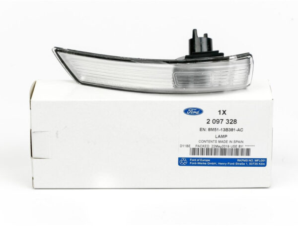 2097328 - NEW FORD FOCUS C346 MK3 FRONT LEFT DOOR MIRROR TURN LAMP ASSY 2097328 ORIGINAL