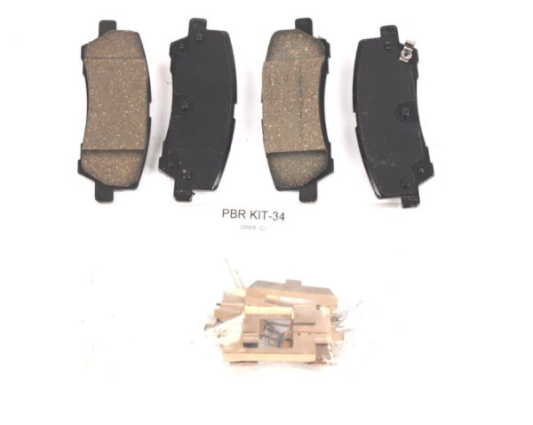 2307654 - NEW FORD MUSTANG MK6 REAR WHEEL BRAKE PAD SET 2307654 GR3C-2M007-BB ORIGINAL