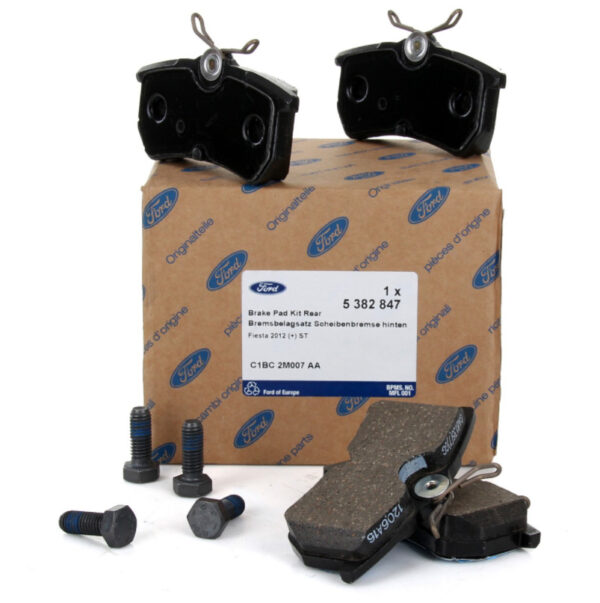 5382847 - NEW FORD FIESTA WT MK6 REAR WHEEL BRAKE PAD SET 5382847 C1BC-2M007-AA ORIGINAL