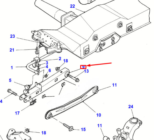6829046 - NEW FORD MONDEO MK2 REAR SPRING EYE BUSH ASSY 93BB-5K792-AB 6829046 ORIGINAL