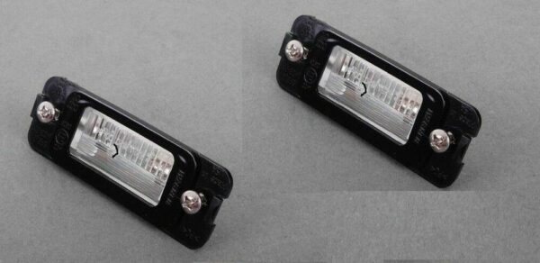2xA2518200066 - New Genuine Mercedes-Benz ML GL R W251 W164 License Plate Lens 2PCS A2518200066