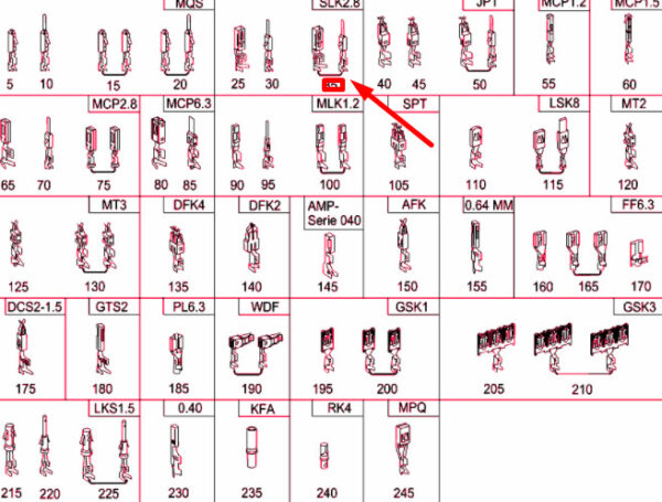 A0005403905 - MERCEDES-BENZ CLA C117 ELECTRICAL LINE WITH GASKET A0005403905 NEW GENUINE