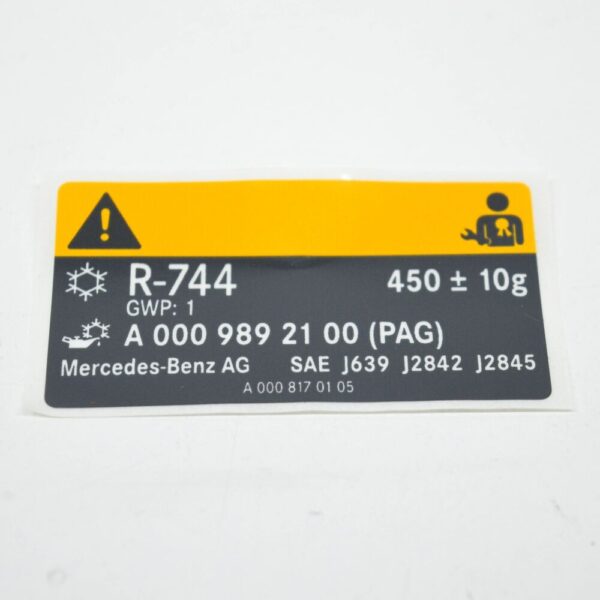 A0008170105 - Mercedes-Benz S W222 Sign A0008170105 NEW ORIGINAL