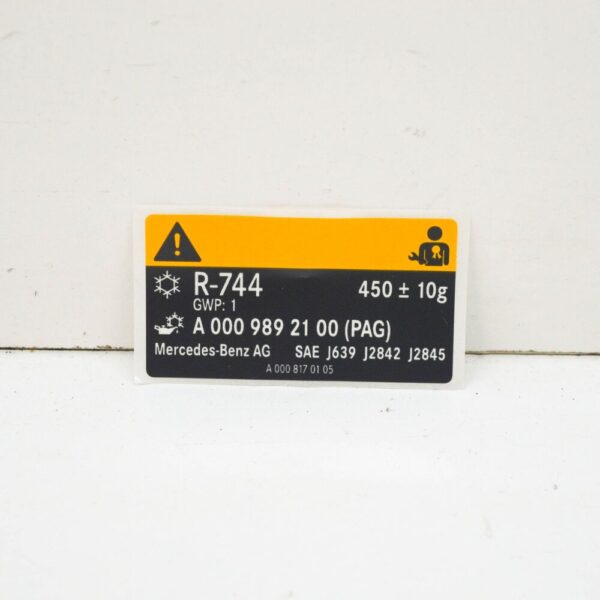 A0008170105 - Mercedes-Benz S W222 Sign A0008170105 NEW ORIGINAL