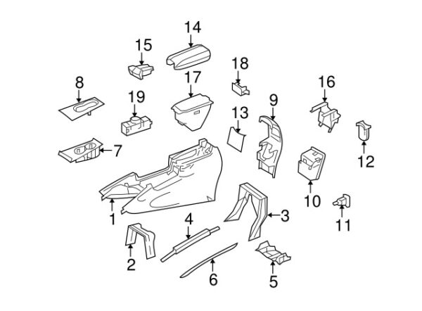 A0008205951 - Mercedes-Benz 12-Volt Accessory Outlet A0008205951