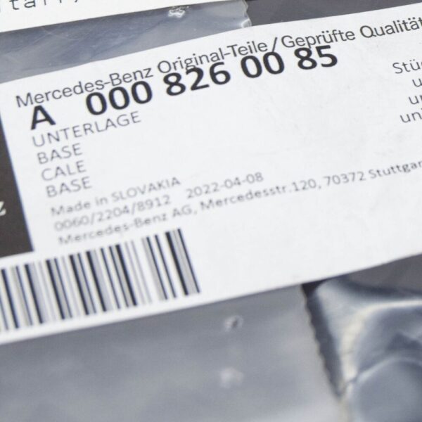 A0008260085 - Mercedes-Benz G W461 Flashing Glass Gasket A0008260085, Original Part