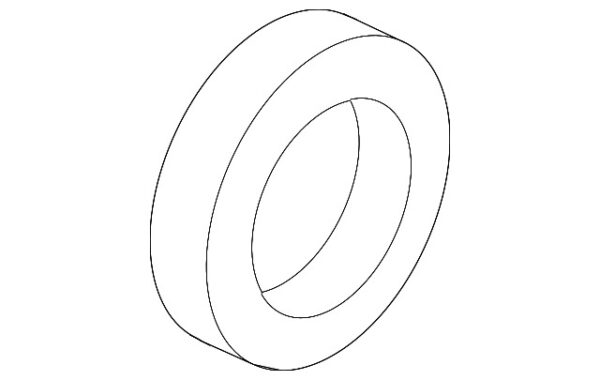 A0009905382 - Mercedes-Benz rear glass nut A0009905382