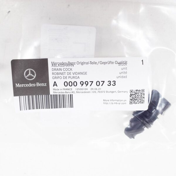 A0009970733 - MERCEDES-BENZ E-CLASS W211 Radiator Drain Plug A0009970733 NEW GENUINE