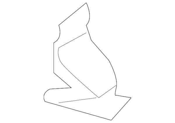 A0089888578 - Mercedes-Benz Upper Body A-Pillar Trim Panel Clip A0089888578
