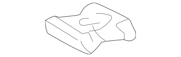 A0099884978 - Mercedes-Benz roof strip clip A0099884978
