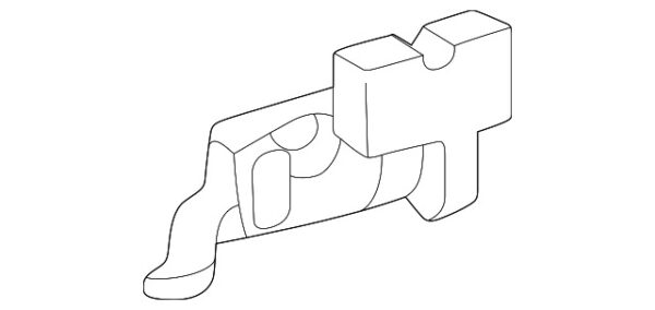 A0119880478 - Mercedes-Benz entry strip clip A0119880478