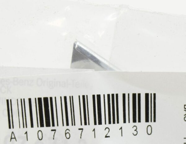 A1076712130 - MB SL R107 Front Windshield Left Outer Bottom Moulding A1076712130 NEW GENUINE