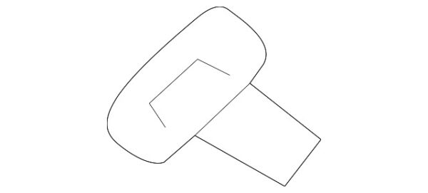 A11869201007H52 - NEW MERCEDES-BENZ CLA CLASS RIGHT BODY A-PILLAR TRIM PANEL CAP A11869201007H52