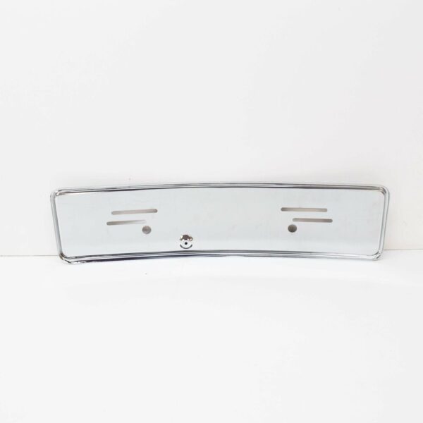 A1238170378 - NEW MERCEDES BENZ SL R107 FRONT BUMPER LICENSE PLATE BRACKET A1238170378
