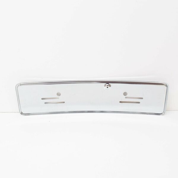 A1238170378 - NEW MERCEDES BENZ SL R107 FRONT BUMPER LICENSE PLATE BRACKET A1238170378