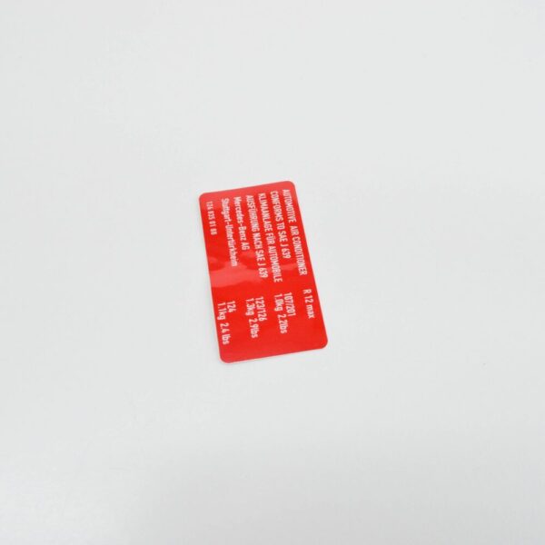 A1248350188 - Mercedes-Benz E W124 Refrigerant Plate Plate A1248350188 NEW GENUINE