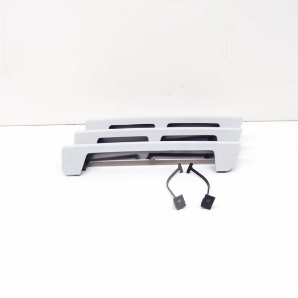 A12688003059999 - NEW MB S-CLASS W126 FRONT BUMPER TOW HOOK COVER PRIMED A12688003059999
