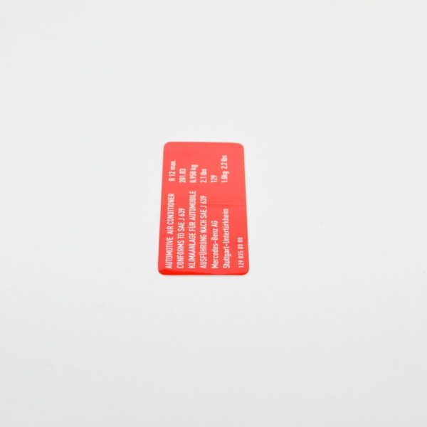 A1298350088 - NEW MERCEDES-BENZ SL R129 COLD PLATE A1298350088 ORIGINAL