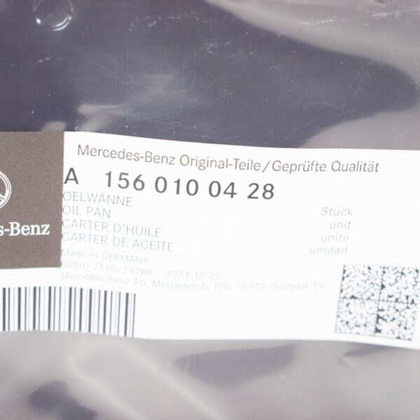 A1560100428 - Mercedes Benz C W204 AMG oil pan bottom A1560100428 NEW ORIGINAL