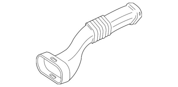 A1560941982 - NEW MERCEDES-BENZ CLK-CLASS FRONT LEFT ENGINE AIR INLET HOSE A1560941982