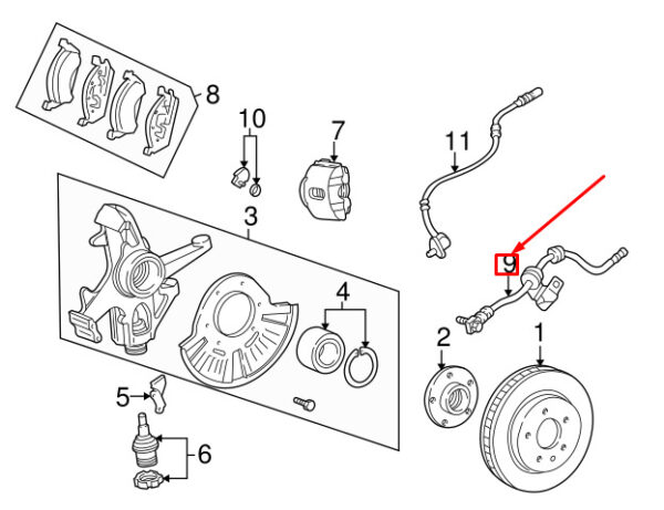 A1634202148 - NEW MERCEDES-BENZ ML W163 FRONT RIGHT BRAKE HOSE A1634202148 OEM
