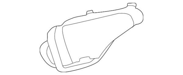 A1635050050 - NEW MERCEDES-BENZ M CLASS ENGINE AIR INTAKE HOSE BOOK A1635050050 GENUINE