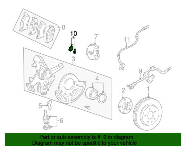 A1635401717 - NEW MERCEDES-BENZ M CLASS FRONT DISC BRAKE BRAKE BLOCK SENSOR A1635401717 GENUINE