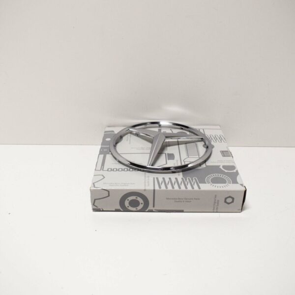 A1638880086 - NEW MB M-CLASS W163 FRONT RADIATOR GRILLE BADGE EMBLEM A1638880086 ORIGINAL