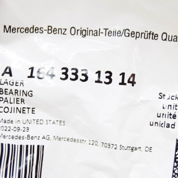 A1643331314 - MERCEDES-BENZ M W164 Rear Left/Right Bearing A1643331314 NEW GENUINE