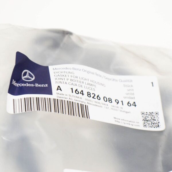 A1648260891 - MB M W164 Facelift Right Head Light Seal A1648260891 NEW GENUINE