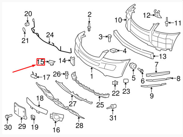 A16486004089999 - NEW MB GL X164 RIGHT SIDE HEADLIGHT WASHER COVER CAP A16486004089999 ORIGINAL