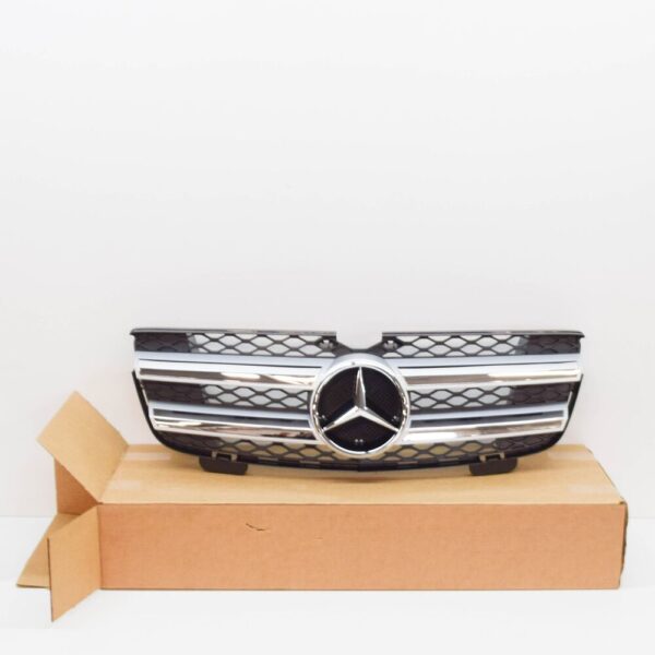 A16488001859776 - NEW MB M W164 FRONT BUMPER CENTER RADIATOR GRILLE A16488001859776 ORIGINAL