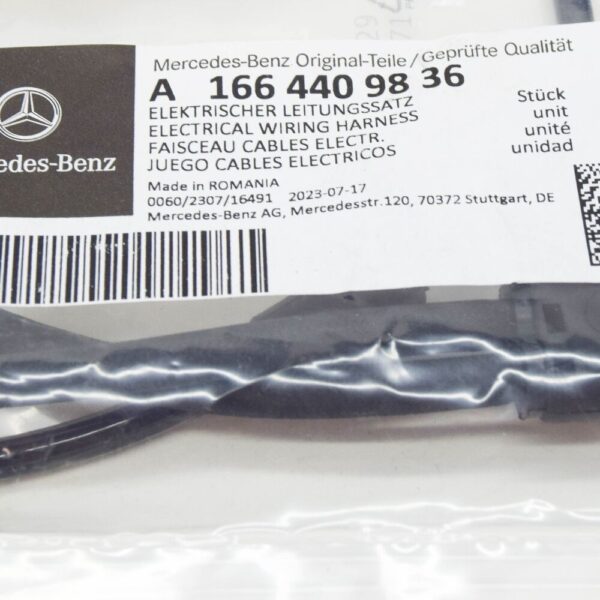 A1664409836 - MB GLE W166 Electric Harness for Front Axle A1664409836, Original Part