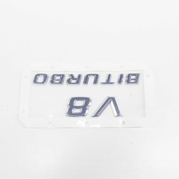 A1668172915 - NEW MERCEDES-BENZ ML W166 FRONT FENDER EMBLEM BADGE A1668172915 ORIGINAL