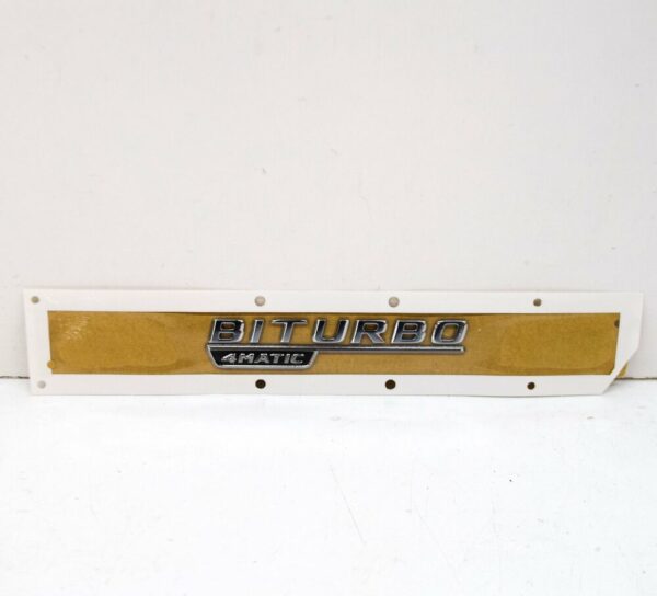 A1668176500 - NEW MB GLE C292 AMG FRONT RIGHT WING EMBLEM BADGE A1668176500