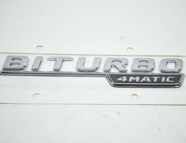 A1668176600 - NEW MB GLE COUPE C292 FRONT LEFT WING EMBLERM BADGE LOGO A1668176600