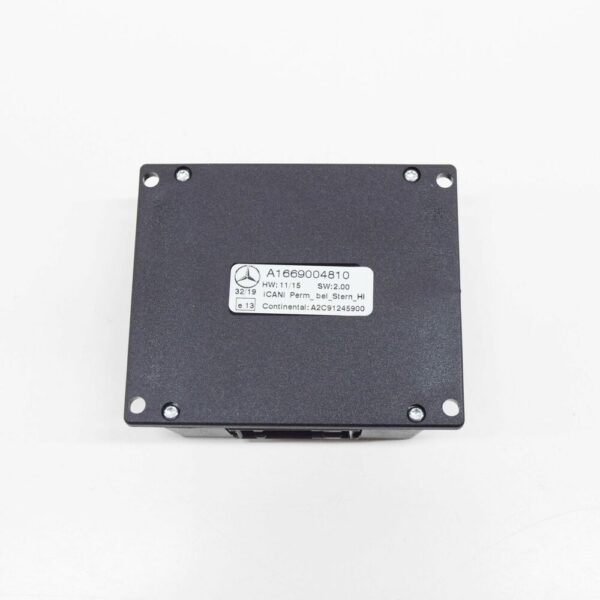 A1669004810 - NEW MB CLA C117 FRONT ILLUMINATED MERCEDES STAR CONTROL UNIT A1669004810 OEM