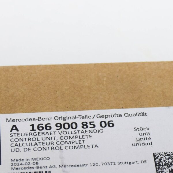 A1669008506 - MERCEDES-BENZ CLA C117 Front Right Seat Control Unit RHD A1669008506 NEW