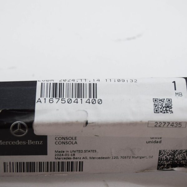 A1675041400 - MERCEDES-BENZ GLE W167 RIGHT SIDE RADIATOR BRACKET MOUNT A1675041400 NEW GENUINE