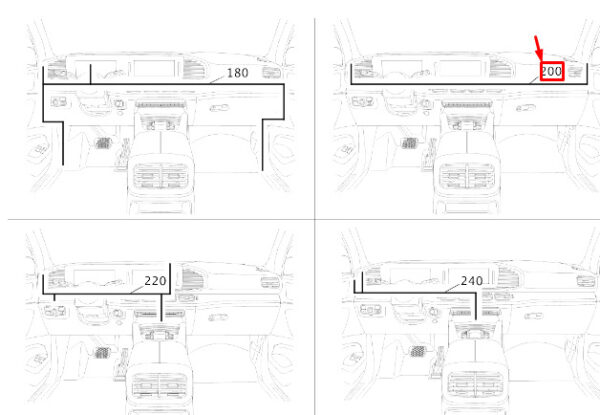 A1675406133 - NEW MB GLE W167 FUSE AND RELAY BOX SRB WIRING HARNESS LHD A1675406133