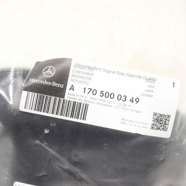 A1705000349 - NEW MERCEDES-BENZ SLK R170 EXPANSION TANK A1705000349 ORIGINAL