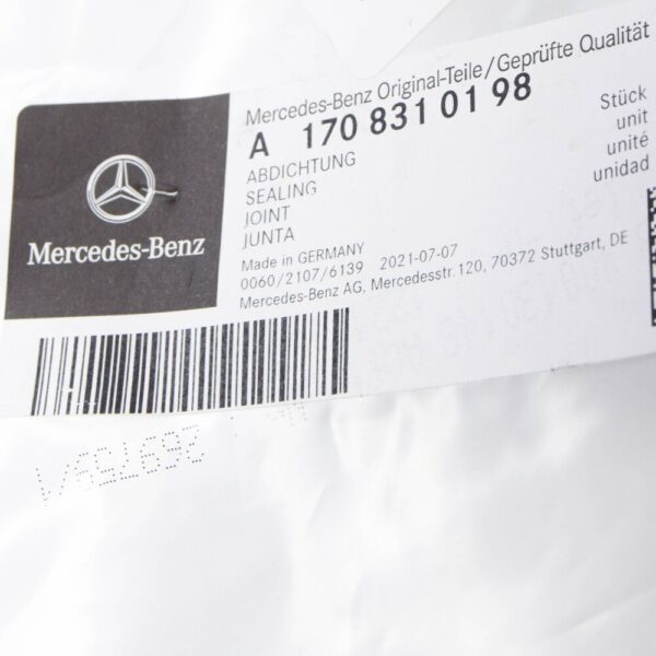A1708310198 - MERCEDES-BENZ SLK R170 Windshield Sealing A1708310198 NEW GENUINE
