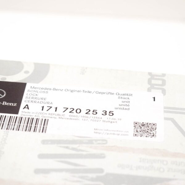 A1717202535 - MERCEDES-BENZ SLK R171 Front Left Door Lock LHD A1717202535 NEW GENUINE