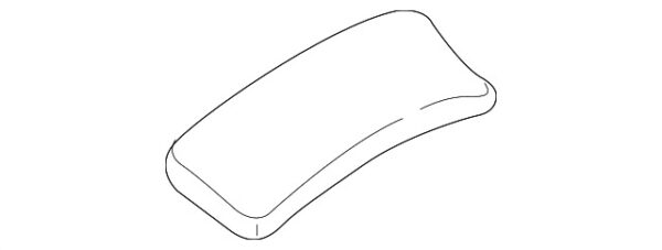 A17268000172A30 - Mercedes-Benz SLK-Class/SLC-Class R172 Instrument Panel Ashtray A17268000172A30