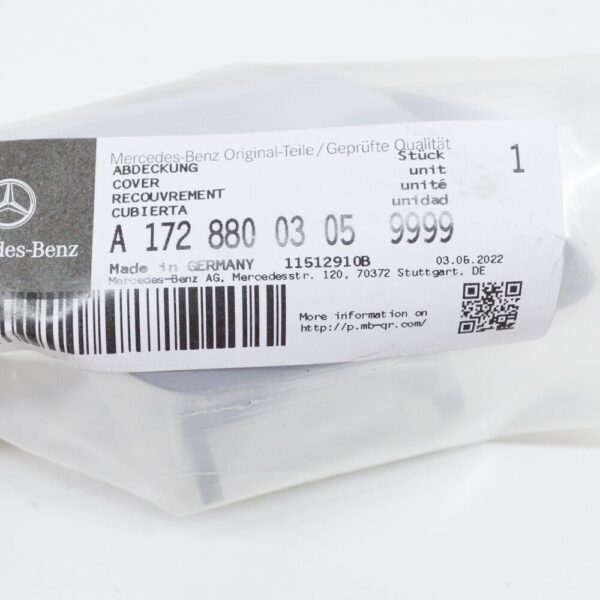 A17288003059999 - Mercedes-Benz SLK R172 Right Side Headlight Washer Cover A17288003059999 New