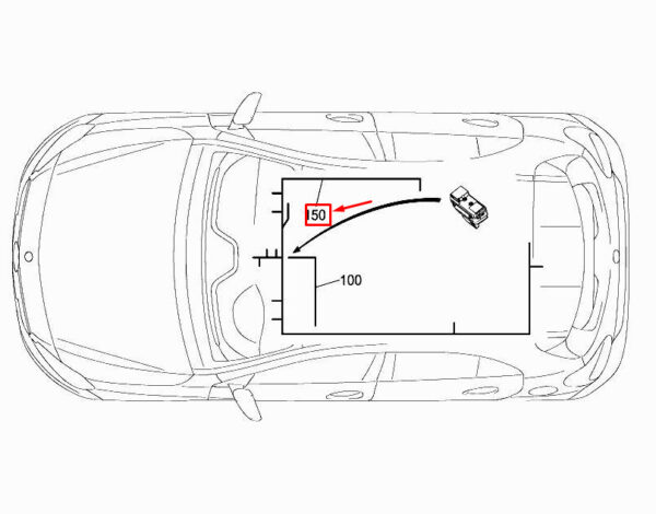 A1765401307 - Mercedes-Benz A W176 Roof Electric Harness A1765401307 NEW ORIGINAL