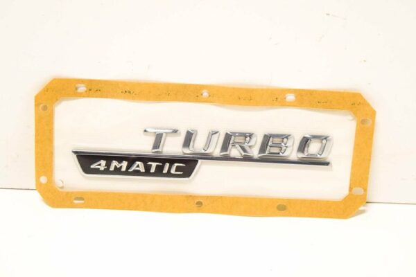 A1768171200 - NEW MERCEDES-BENZ A-CLASS W176 4 MATIC TRUBO BADGE A1768171200 ORIGINAL